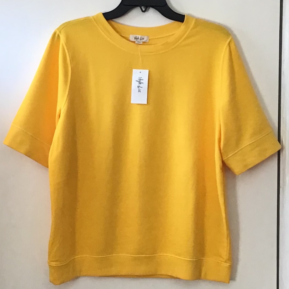 NWT Style & Co Lightweight Sweatshirt XL